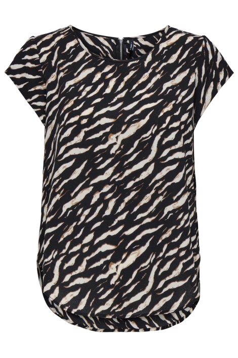 Only onlvic s/s aop top noos wvn